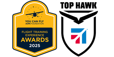 AOPA and Top Hawk banner (2)