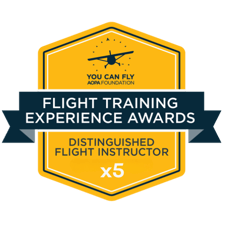 AOPA distinguished CFI award