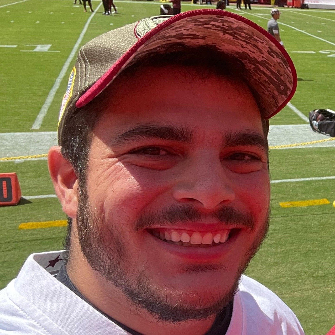 Justin square selfie